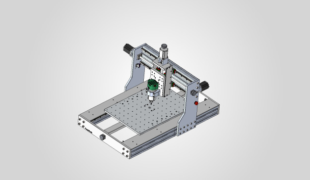 A0000370-自制数控铣床
