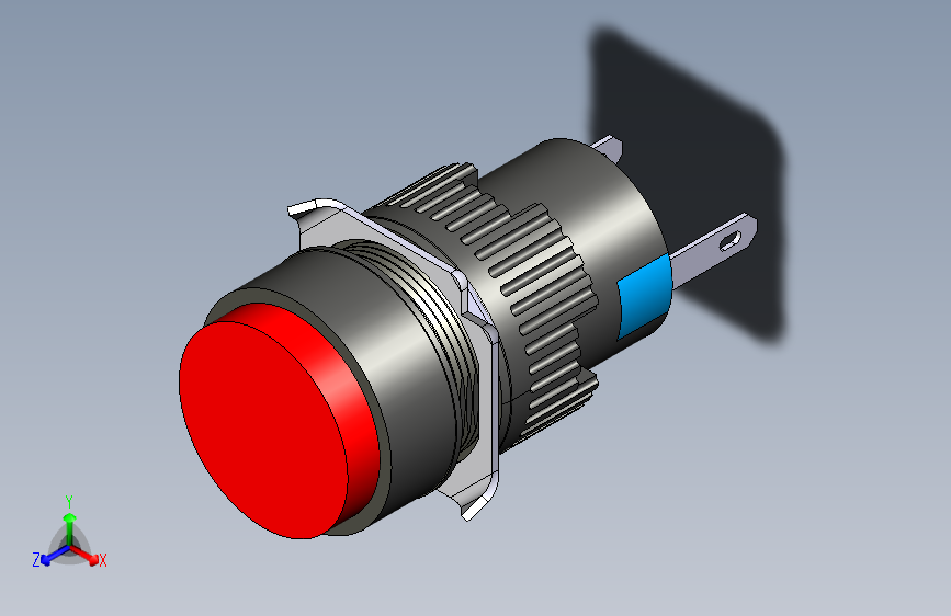 LED信号灯安装直径16毫米