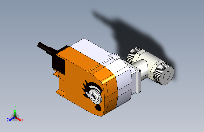 特征控制阀，双向，DN 15，外螺纹，G 1旋转制动器