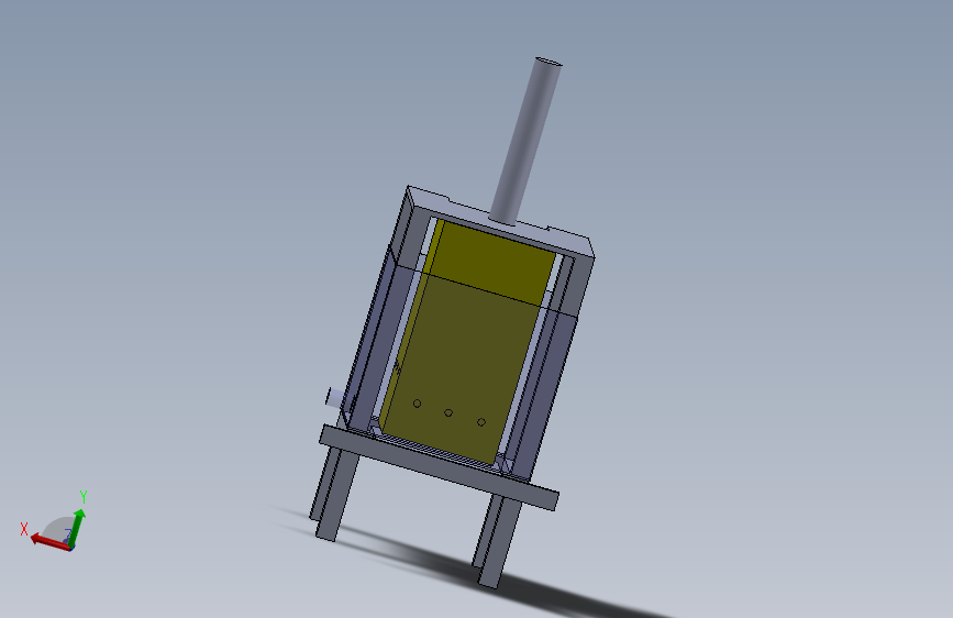 用于压缩和回收废钢的立式液压机