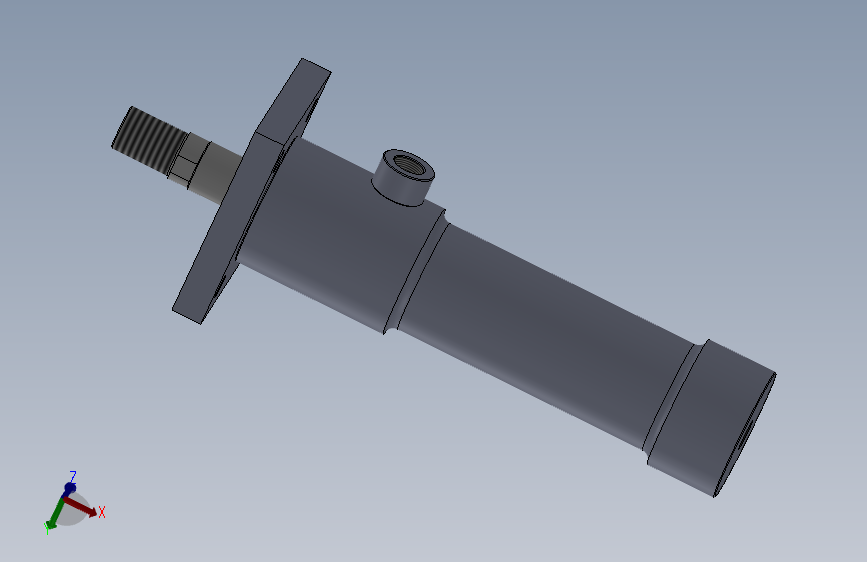 双作用液压缸（法兰安装）40x25x100mm