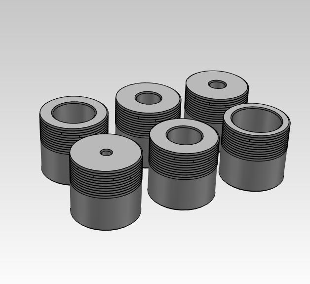 A0000393-5C 顶尖圆形材料支架