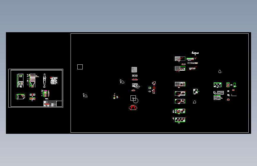多管小旋风除尘器详细结构图--899030-25