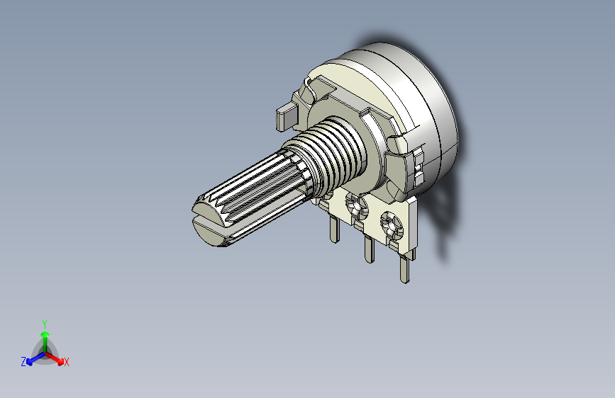 B2000347-WH148 拨动电位器 1K