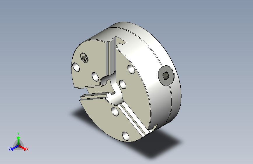 B2000372-三爪卡盘 200毫米