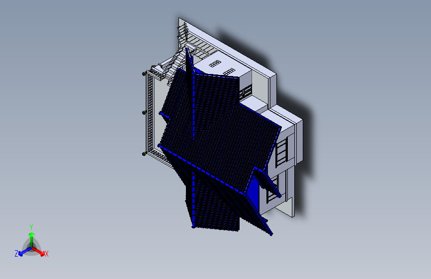 B2000384-单层房屋 3D