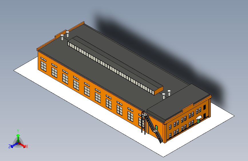 B2000395-工厂大楼