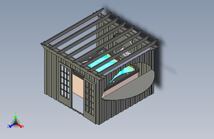 B2000396-按摩浴缸和围护结构