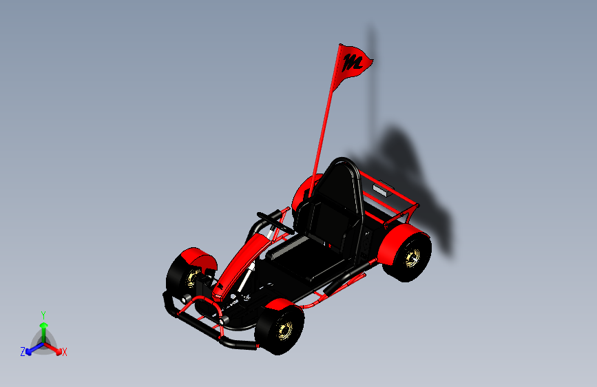 B2000416-电动卡丁车