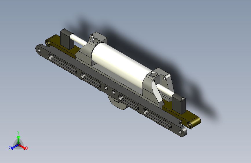 B2000434-HOWE 2.5英寸 x 6英寸 旅行婴儿车架
