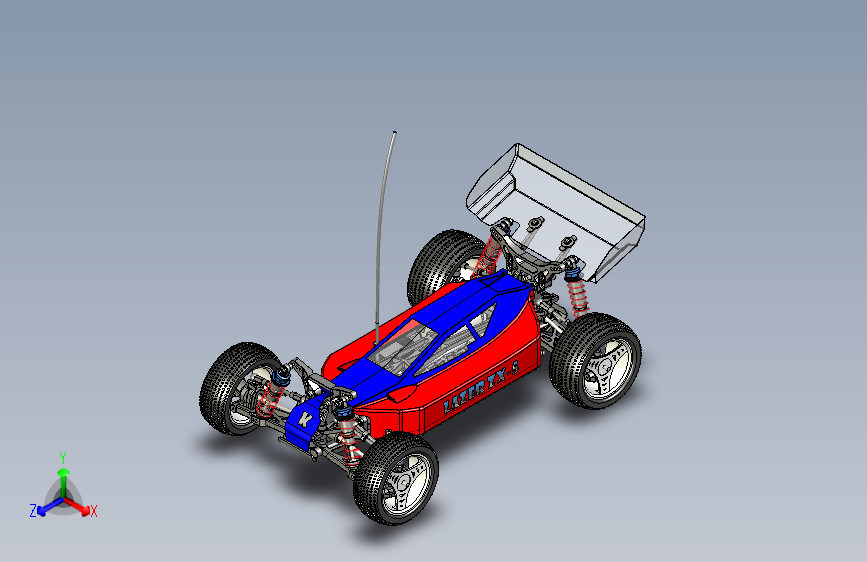 B2000428-越野车 五所 Lazer ZX-5