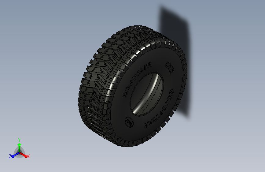 B2000440-42英寸固特异MTR竞赛轮胎