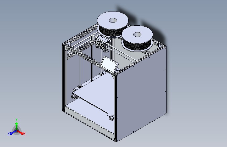 B2000489-3D打印机 - 双喷嘴