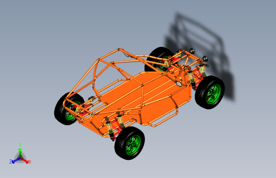 B2000515-卡丁车越野车钢管车