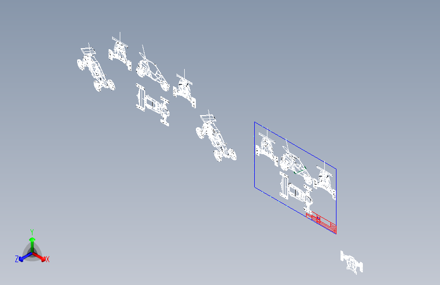 B2000523-KART 400cc卡丁车越野车钢管车