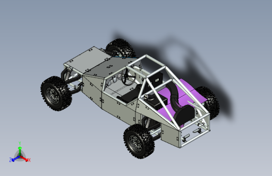 B2000537-卡丁车越野车钢管车