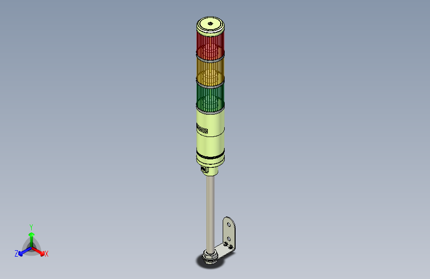 B3000350-灯塔 24V 三色灯