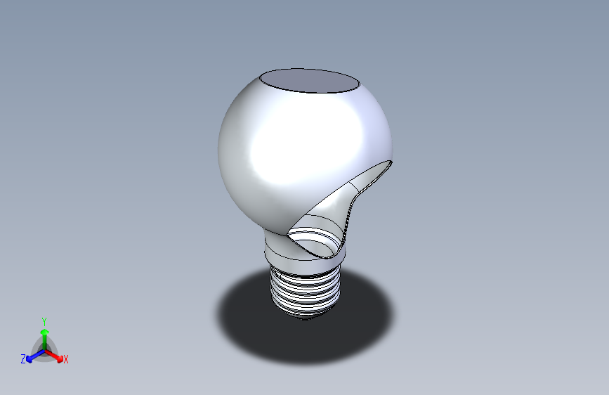 B3000404-灯泡-植物盆