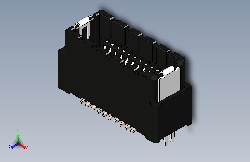 B3000459-USB 3.1 Gen 1 Key-A 无屏蔽插针