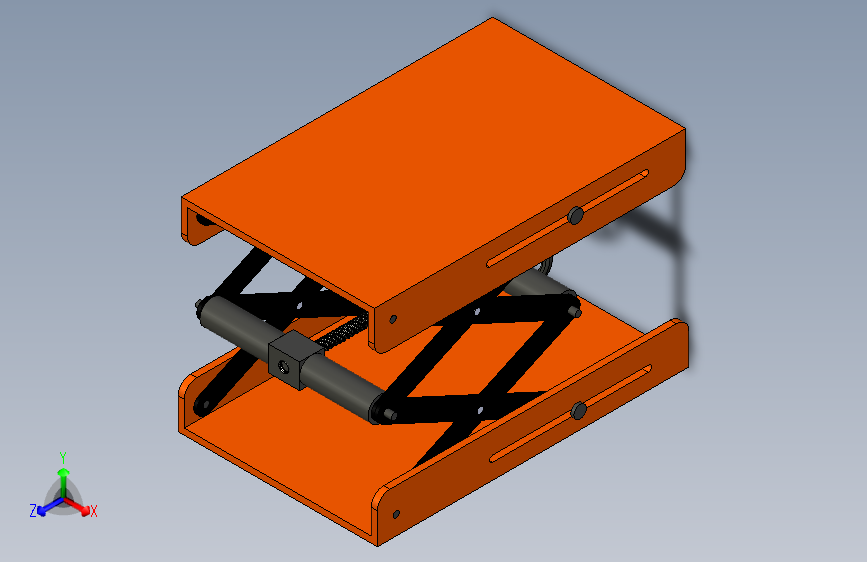 B3000475-剪刀式升降机机构