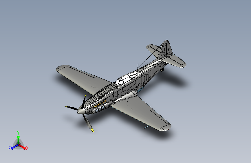 B3000489-伊卡洛斯 S-49C战斗机