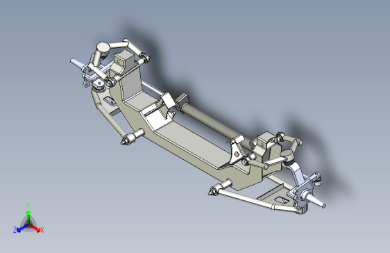 B3000530-前副车架