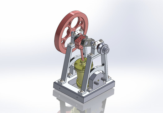 双作用振荡蒸汽机