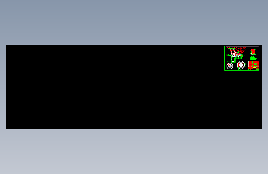 某款车型真空助力器总成二维图纸--816567-60