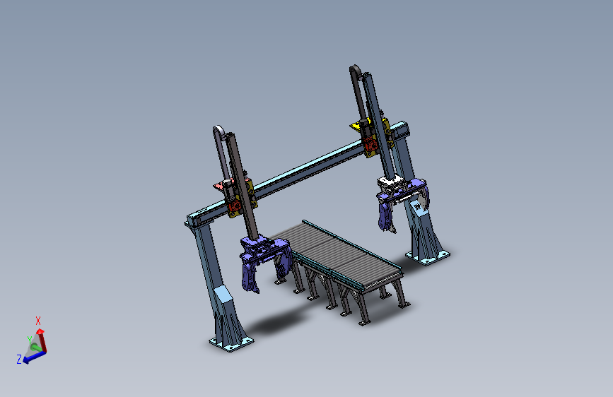 双工位桁架机械手JX5