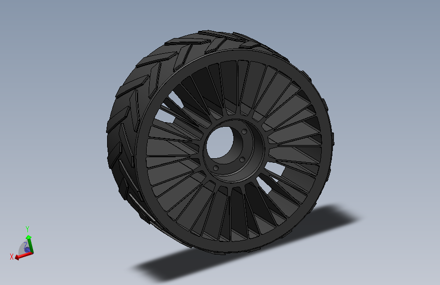 A2000593-无气轮胎 (NTP)防弹轮胎