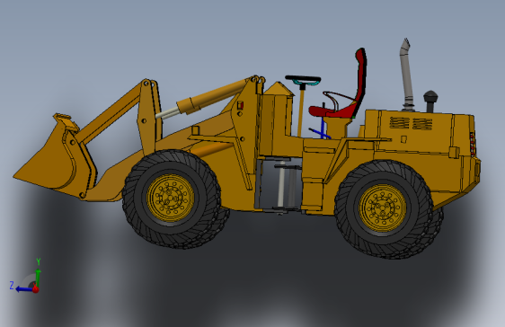 A2000594-挖掘推土机