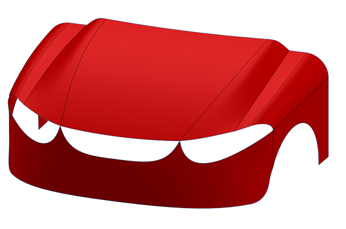 A3000563-汽车保险杠