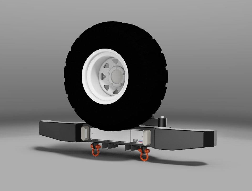 A3000603-保险杠 UAZ后保险杠