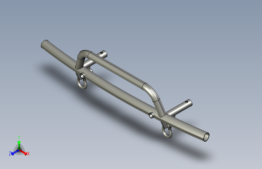 A3000615-拉达Niva前保险杠