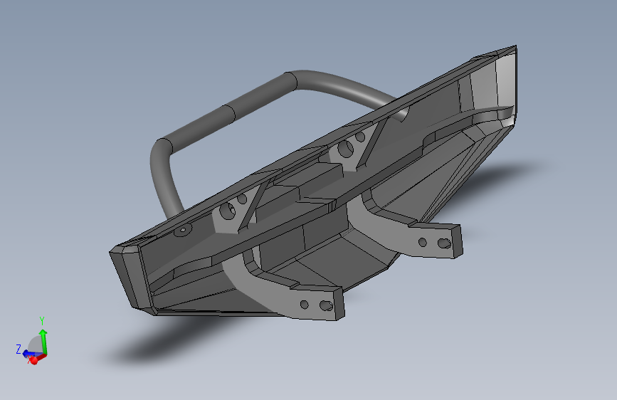 A3000640-SCX10 前保险杠