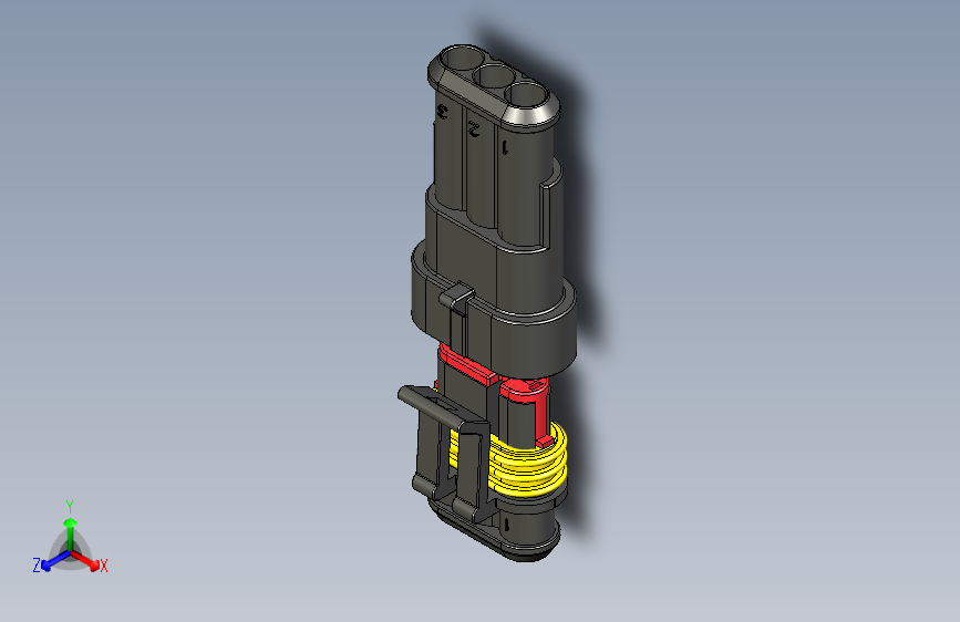 汽车连接器(AMP)--1438586--50