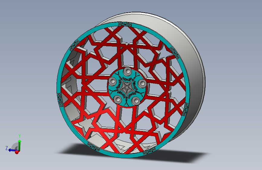 多好的主题（图案）轮缘