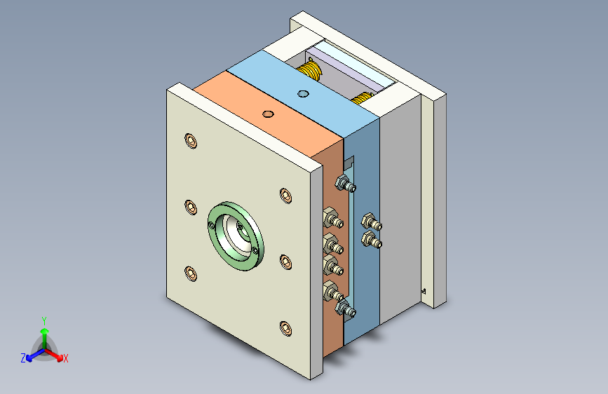 汽车旋钮帽注塑模具设计-含模流--1653086-300