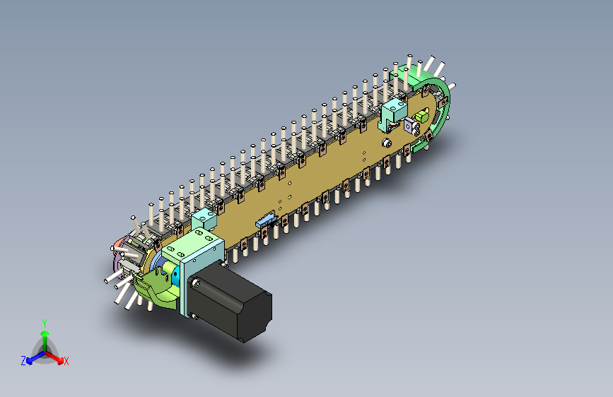 LED 灯带引脚自动折弯机