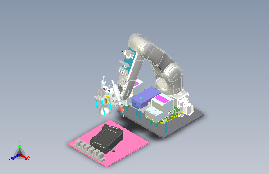 BMS 电池管理系统外壳装配工作站