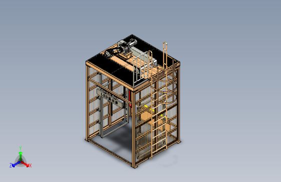 LED 显示屏自动升降装配台