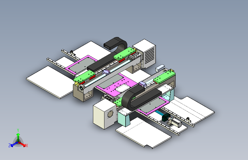 PCB 板双轴移栽机