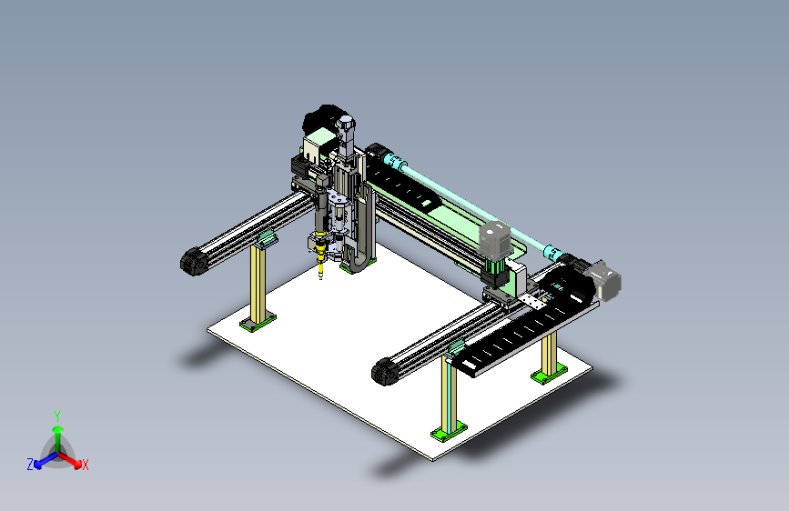 PCB 板三轴精密钻孔机