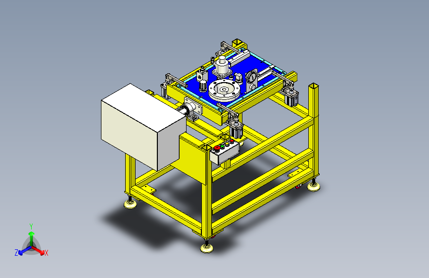 齿轮组件旋转定位装配台