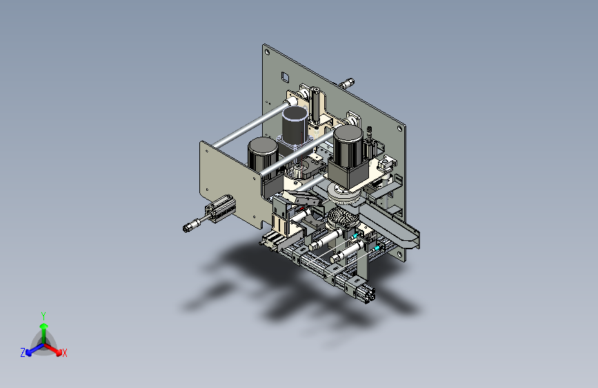 齿轮组精密装配调试台