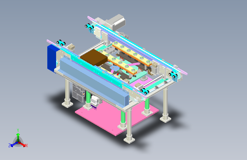 充电盒外壳双轨移栽输送线-YS700