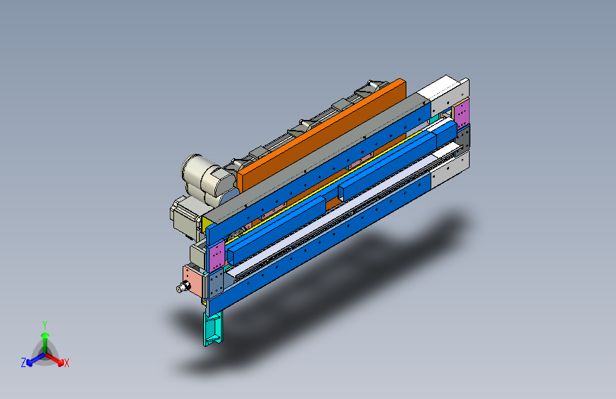 大型模具工件精密移动平台