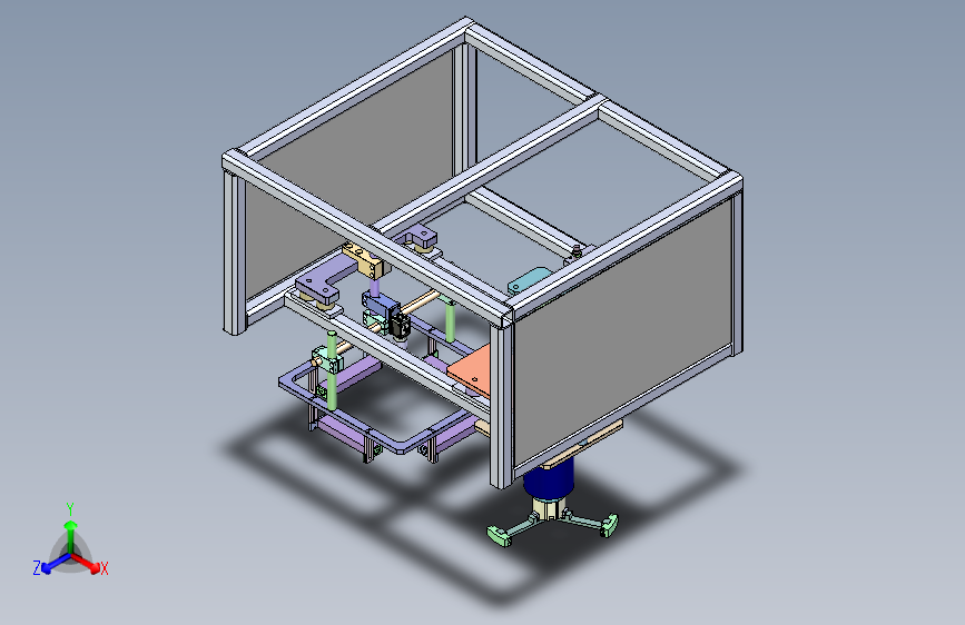 带安全防护的气动压装设备