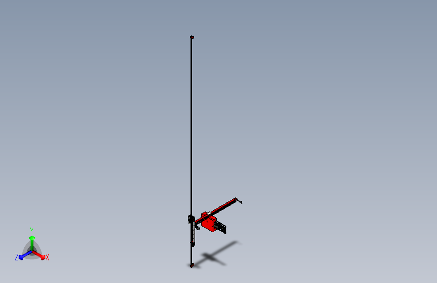 单轴升降式物料转运单元