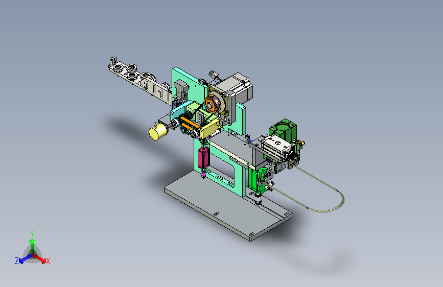 电子连接器端子自动插针机